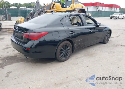 2017 Infiniti Q50 3.0T Premium из США, поврежденный, VIN JN1EV7ARXHM831459